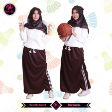 Rocella Rok Celana Sporty - Brown (S-M)